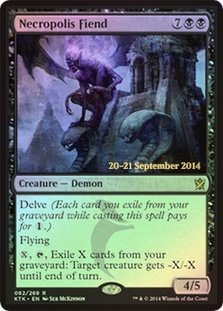 (Promo-Prerelease)Necropolis Fiend/死滅都市の悪鬼